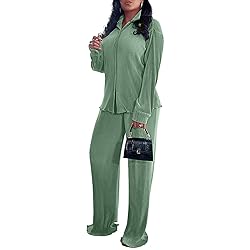 kaimimei Casual 2 Piece Outfit for Women - Linen