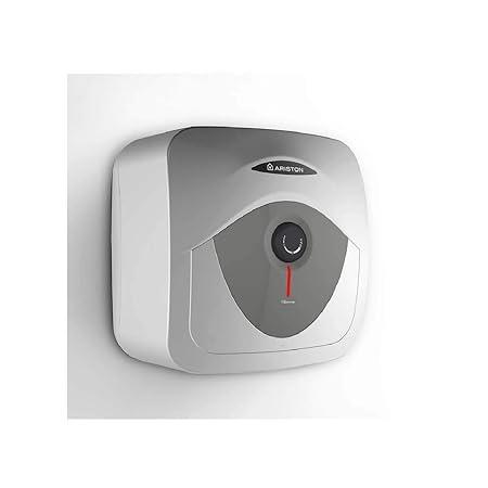 Ariston Thermo 3100329 Boiler Andris RS 10/3 ERP Elektro oben Spülbecken, Weiß