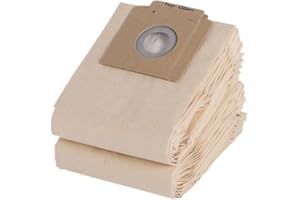 Vacuum Cleaner Filter Bags Paper Dust Bag,Compatible for Karcher T8/1 T7/1 T10/1 T9/1Bp Parts Accessories(Dark Khaki)