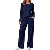 AUTOMET Sweatsuits Women 2 Piece Outfit Fall Airport Lounge Sweat Sets With Wide Leg Pants Track Fashion Suits 2026