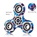 EDC Fidget Spinner Stainless Steel Bearing,2 To 4 Min Spin Times,Ultra Durable Toy Gifts for Kids(Navy Blue)