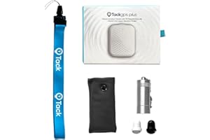 Tack GPS Plus Care Bundle, Lowest Monthly fee + 30 Days Battery Life. Fall Detection + Indoor Elevation Finder - for Kids, Elderly, Autism, Alzheimer, Dementia, Special Needs