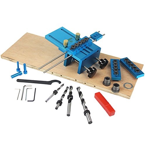 Universal High Precision Jig Dowel Cam Jig Minifix Jig 5 Holes Dowel