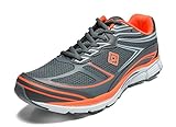 Dream Pairs Men's 160373-M Grey Orange Silver Running Shoes Sneakers - 7 M US