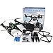 Dazhong JXD 506G Quadcopter Drone with 5.8 GHz Real-time FPV Transmission Monitor One-Key-return Headless 2.4G 4Ch 6-Axis RC Quadcopter + Extra Battery