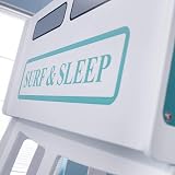 happybeds Campervan Bunk Bed 3ft Single with 2 Memory Foam Mattresses view 3