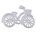 Whitelotous Cutting Dies Stencil Metal Mould for DIY Scrapbook Album Paper Card (Bicycle)