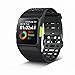 iWOWNfit GPS Running Watch, Fitness Watch, Activity Tracker ECG Watch with Heart Rate Monitor, HRV Analysis, Pedometer, Sleep, Steps Tracker with Multi-Sports Modes, IP68 Waterproof Smart Watch