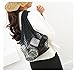 Chris.W Portable/Reusable/Washable Cotton Mesh String Organic Organizer Shopping Handbag Long Handle Net Tote - Pack of 4(Grey Blue/Black/Beige/Pink)