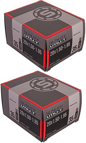 Sunlite Utili-T Inner Tube 63633 20" x 1.50-1.95" Value Pack (2 Pack)