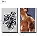Body Art Beauty Makeup Cool wolf Waterproof Temporary Tattoo Stickers For Unisex 1912cm