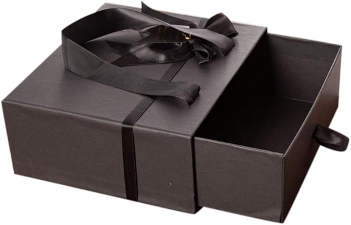 Amazon ギフトボックス ラッピングバッグ ラッピング袋 包装袋 ギフトボックス 黒 紙バッグ トートバッグ クリスマス 誕生日 バレンタインデーcutelove ギフトバッグ 袋 文房具 オフィス用品