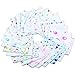 Styleyoung Baby 24pcs Baby Cotton Handkerchief, Washcloths Bibs Wipes Nursing Towels, 100% Cotton