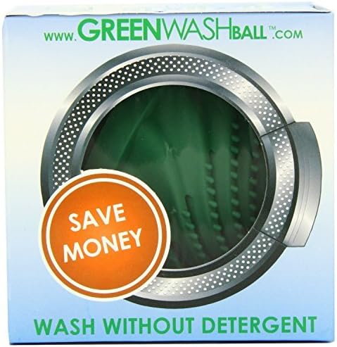 Green Wash Ball Laundry Ball, Wash without Detergent-Value Pkg of 4 by Green Wash Ball
