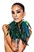 JW Fashmorous Blue Feather Earrings for Women Classy Green Feather Earrings for Women Feather Earrings Blue
