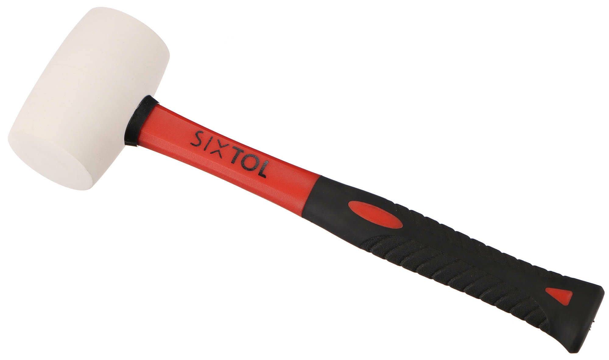 SIXTOL Practical Rubber Hammer SIXTOL TPR Hammer with Weight 220 g and Length 285 mm — image 1