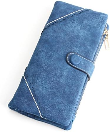 Yosohbag NEW Women Wallets Coin Case Purse For Phone Card Wallet PU Leather Purse Blue