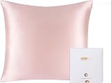 ZIMASILK 100% Mulberry Silk Pillowcase 19 Momme 80x80 Light Plum