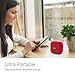 Portable Bluetooth Speaker, MIFA A1 True Wireless Stereo Speaker V4.2, IP56 Dustproof & Waterproof Fabric Design, 12-Hour Playtime, Big HD Sound & Enhanced Bass, Micro SD Card Slot, Built-in Mic, Red