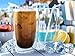 Stone & Mill Large Double Wall Drinking Glasses Set of 2-15 Ounce - Insulated Glass Cups for Coffee, Iced Tea, Latte, Cappuccino AM-08