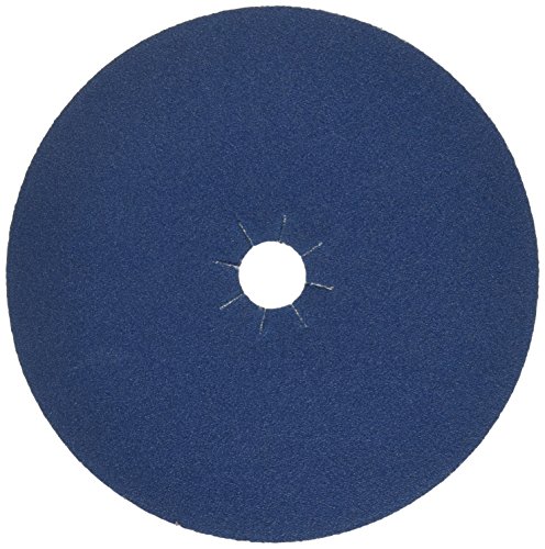 Mercer industrie 410080 Floor sanding Disc, zirconia, panno posteriore, 17,8 cm "x 7/20,3 cm fori, grana 80 x, 25 pezzi