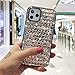 KERZZIL Compatible with iPhone 11 Pro Max Case, Handmade Glitter Shiny Diamond Bling Rhinestone Case for Girls and Women, Protective TPU Cover Cases(Rose Gold)