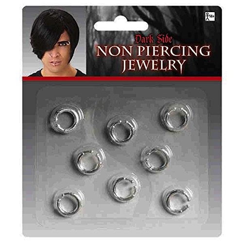 Amscan Non-piercing Jewelry 8 pieces