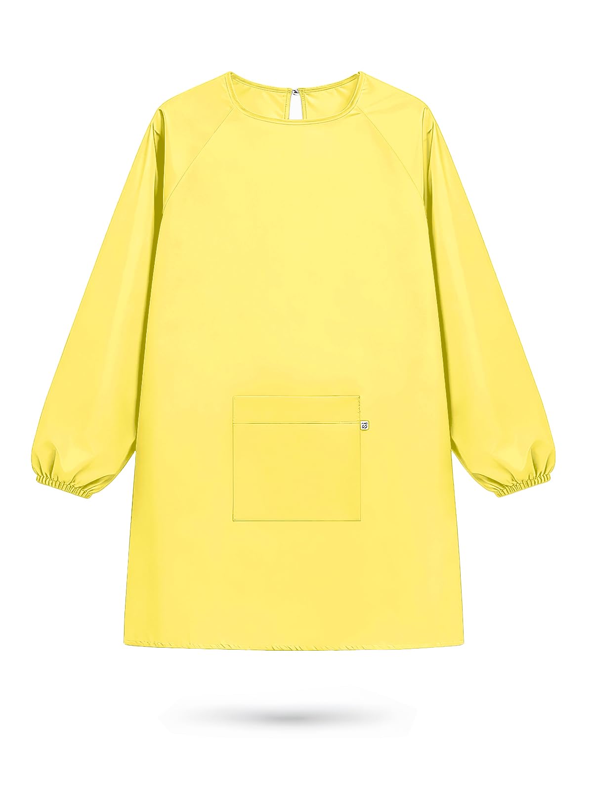 Qcrcandy Kids Art Smock, Waterproof Artist Painting Apron Smocks for Children Full Coverage Long Sleeve Smock with Pocket