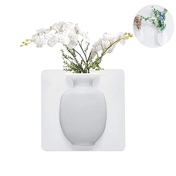 Buy Womdee Sticky Vase Silicone Magic Vase Small Flower Pot