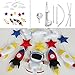 Colorful Room Decor Toy, Baby Toy, Musical Mobile, Baby Gift [Space Flight]