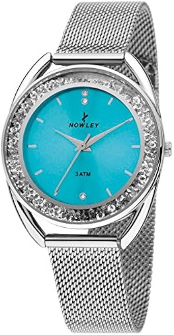 Reloj Nowley Chic con Esfera Azul y Correa de Acero 8-5736-0 ...