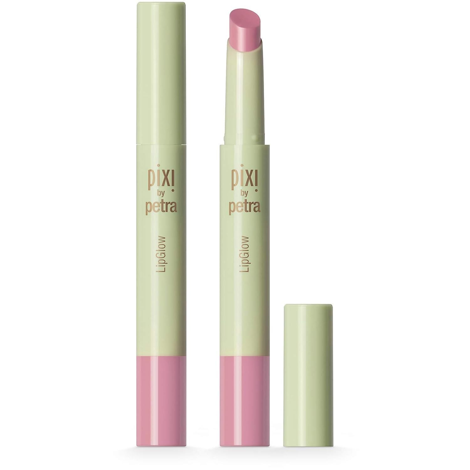 Pixi LipGlow | Sheer, Buildable Colour Lip Balm with Glossy Finish | Hydrating & Nourishing Formula for Everyday Wear | Mirror-Free Application | Fleur | 0.05 oz/ 1.5g
