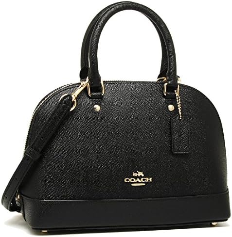 コーチ バッグ アウトレット COACH F27591 IMBLK ミニ シエラ サッチェル レディース ハンドバッグ ショルダーバッグ 無地 ブラック 黒 [並行輸入品]
