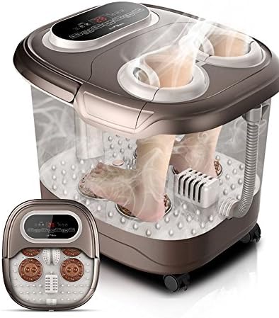 KLEDDP Foot Tub Automatic High Footbath Electric Massage Heating Deep Foam Foot Barrel Foot Massage Machine Home Thermostat Pedicure basin