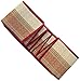 WEEKEND SALE - SouvNear Multipurpose Straw Floor Mat - Eco-Friendly Folding Extra Long and Wide - 3 x 6 Feet - Red-White-Green