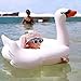 Amxylife White Swan Baby Swim Ride-On Float Swimming Pool Toys Inflatable Swimming Ring for Kids (31