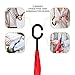 Rainlax Inverted Umbrella Double Layer Windproof UV Protection Reverse Folding Umbrellas for Car Rain Outdoor With C-Shaped Handle