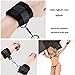 Sexplus BDSM Bed Bondage Restraint System Soft Wrist and Ankle Handcuffs with Restraint Straps Rope for Couples Sex