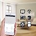 Superior Quality Mini Wifi-Enabled Smart Outlet By OOSSXX - No-Hub Wireless Plug - Compatible With Lights, Home Appliances - Remote Control With Smartphone/Tablet - Works W/ Amazon Alexa