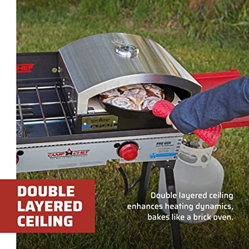 Camp Chef Artisan Outdoor Pizza Oven, 14" Single Burner Accessory