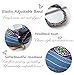FIBO STEEL 15 Pcs Headbands for Women Girls Wide Boho Knotted Yoga Head Wrap Hair Band Elastic A
