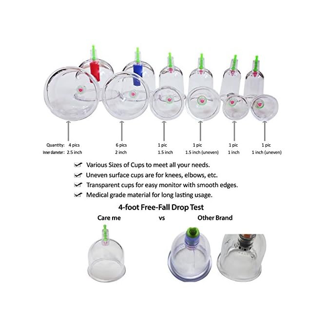 Chinese Cupping Therapy Set Medical Grade Professional Cupping Kit (14
