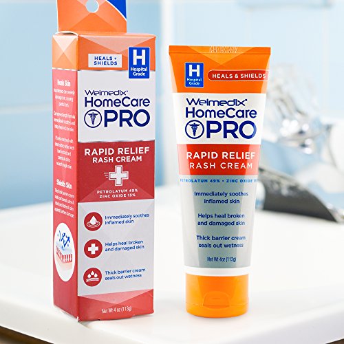 Rapid Relief Rash Cream by Welmedix HomeCare PRO, Healing Cream for