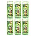 Dixon Ticonderoga Wood-Cased #2 Pencils, Black Lead, Box of 10, Assorted Color Barrels (13932) (6-Pack)