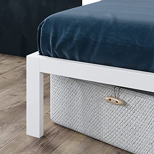 ZINUS Mia Metal Platform Bed Frame / Wood Slat Support / No Box Spring