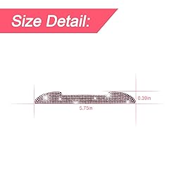 4PCS Bling Car Rear View Mirror Anti-Scratch