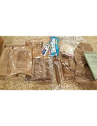 Army Surplus MRE Singles de 2019 Caso Comidas listas para comer. Comida de supervivencia militar estadounidense