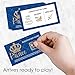 Big Dot of Happiness Royal Prince Charming - Baby Shower or Birthday Party Game Scratch Off Cards - 22 Count
