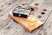 Rippl Ice Cube Tray - Silicone Ice Cube Tray - Ice Cube Tray with Large 6 Cavity Silicone Mold - Will Make Big Ice Cubes For Whiskey - Set of (2) in Black