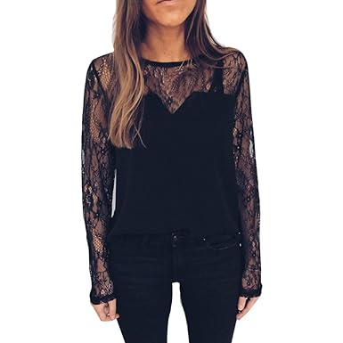 camicetta nera elegante